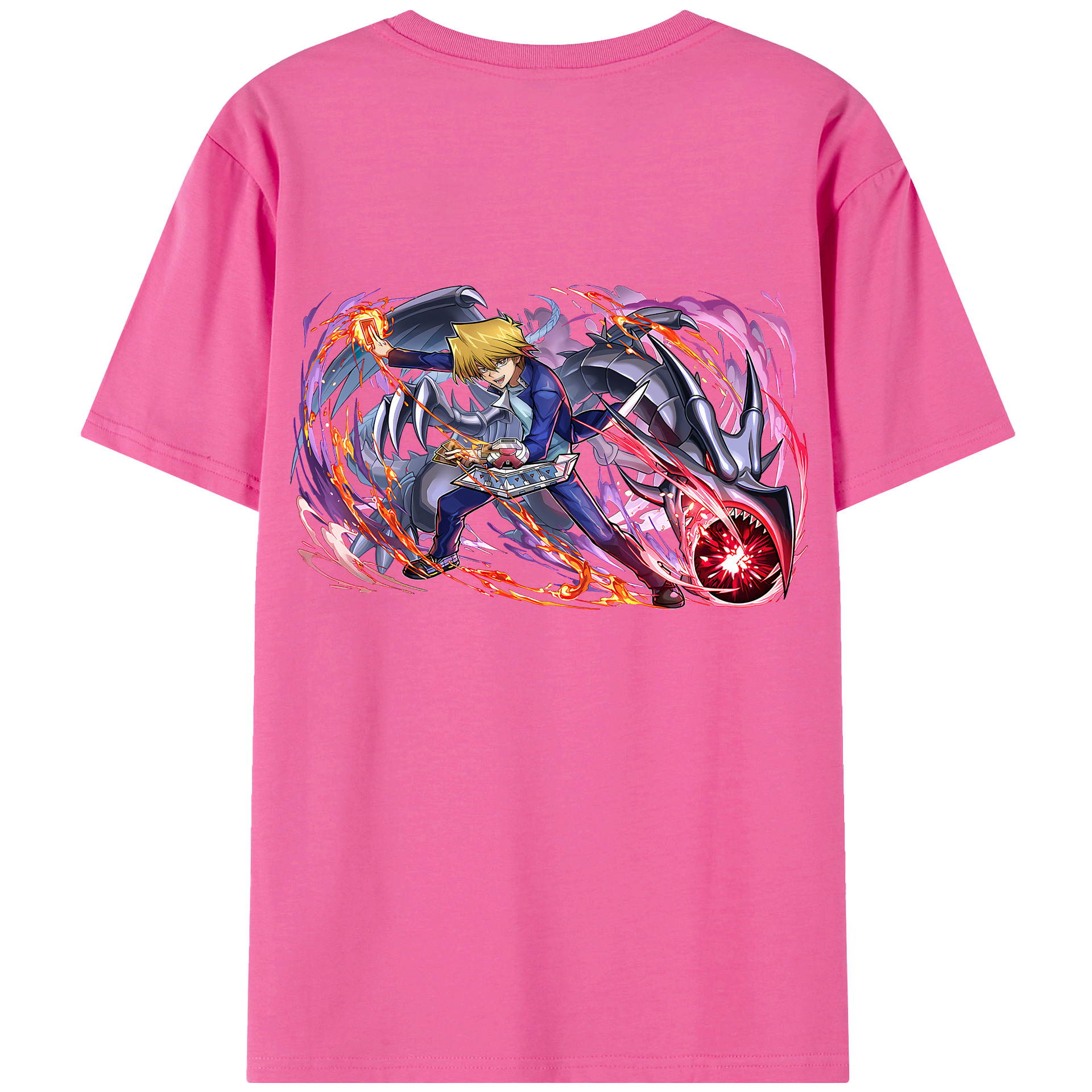 （画像用） 遊☆戯☆王 Yu-Gi-Oh! レディース半袖Tシャツ(バックプリント)